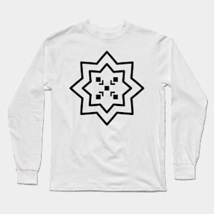 Tribal Symbols - Adinkra Long Sleeve T-Shirt